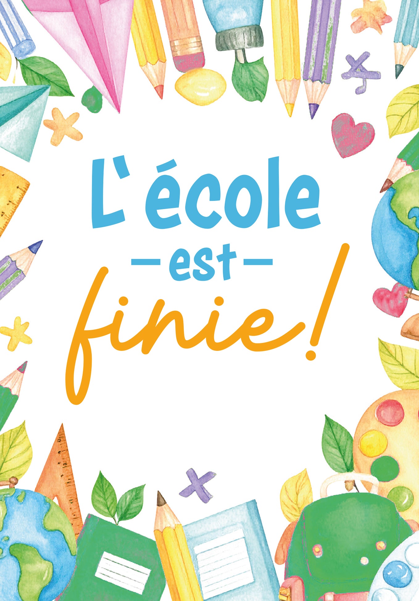 L'ecole est finie - École