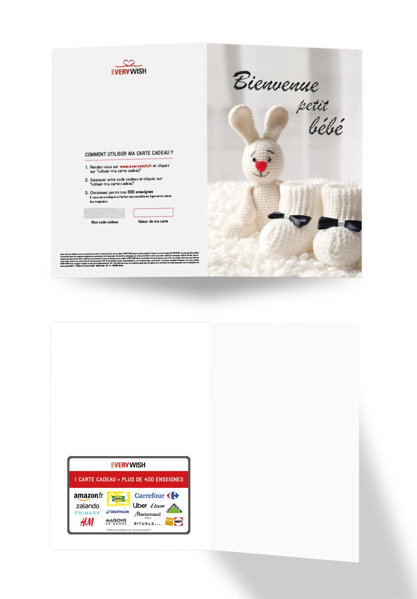 Bienvenue petit bébé - Lapin