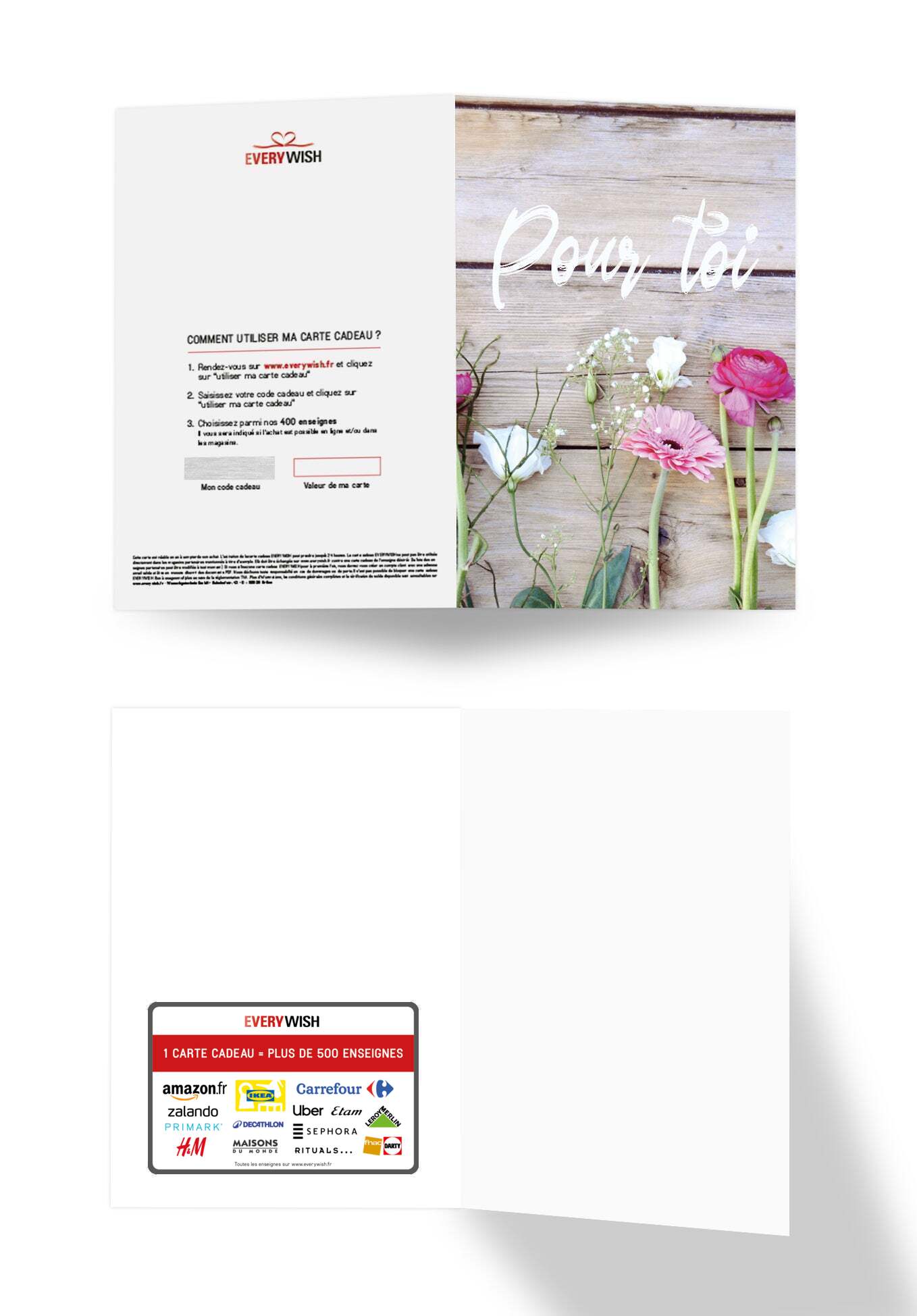 Pour toi - Fleurs