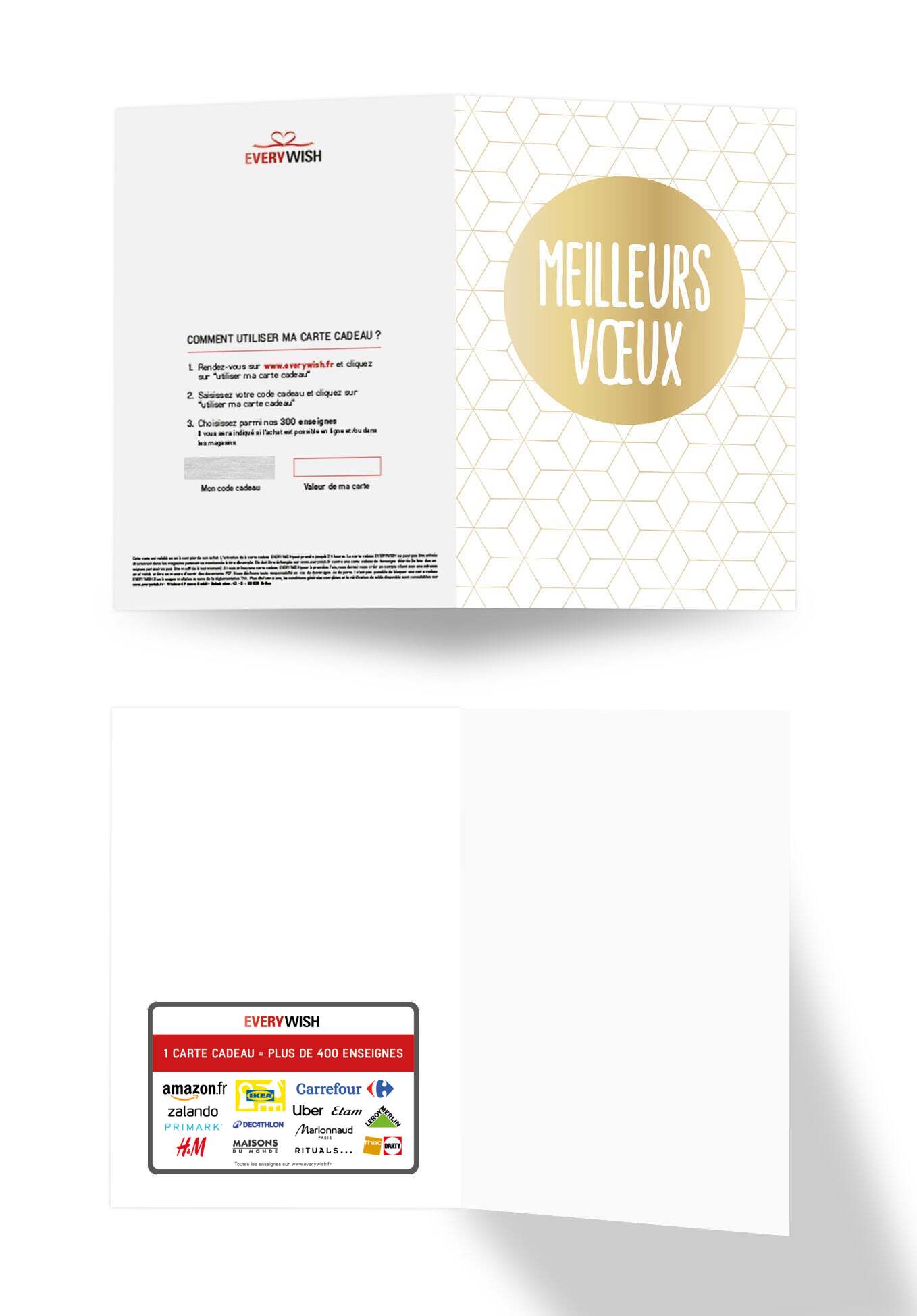Meilleurs vœux - Or (Valeur du bon)