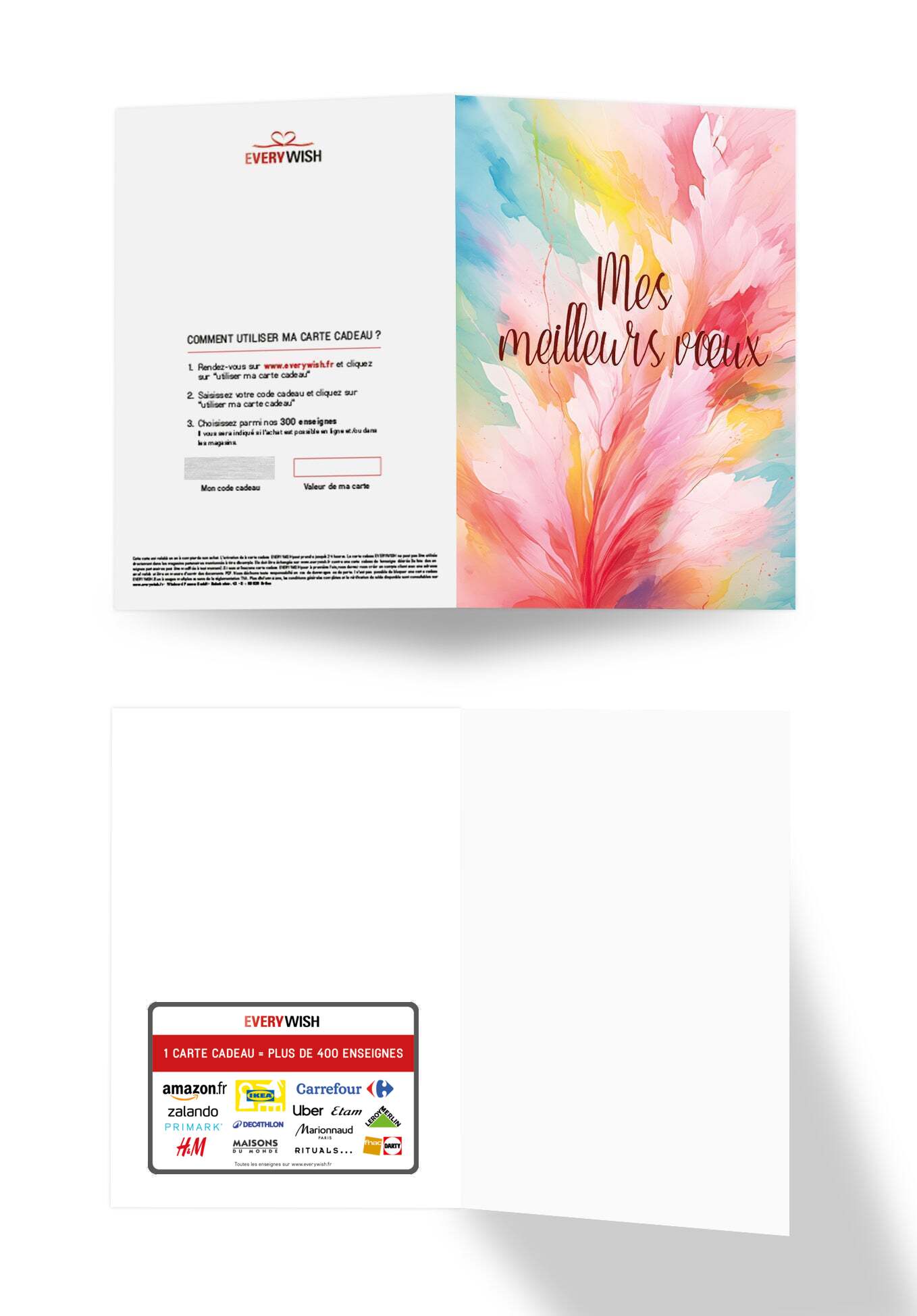 Mes meilleurs vœux - Coloré