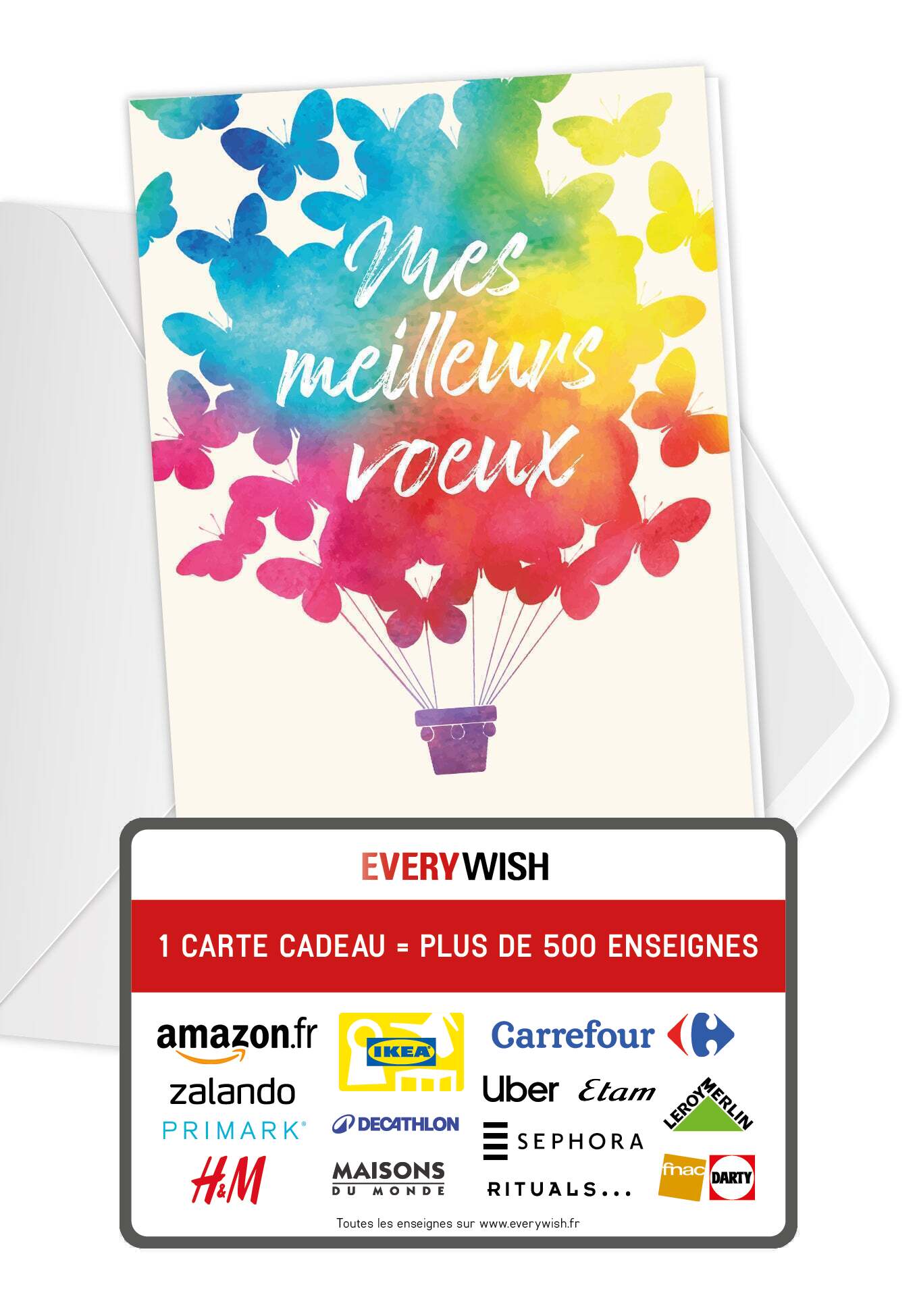 Mes meilleurs voeux - Papillon
