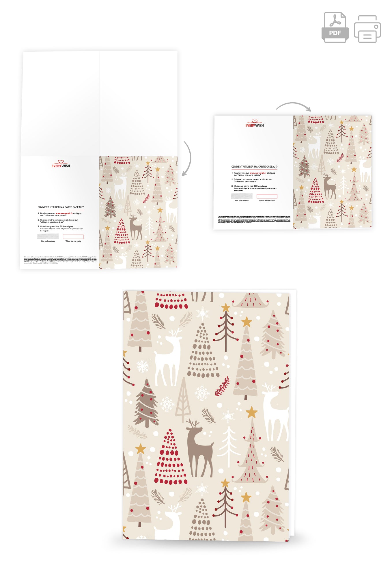 Arbre de Noël Beige