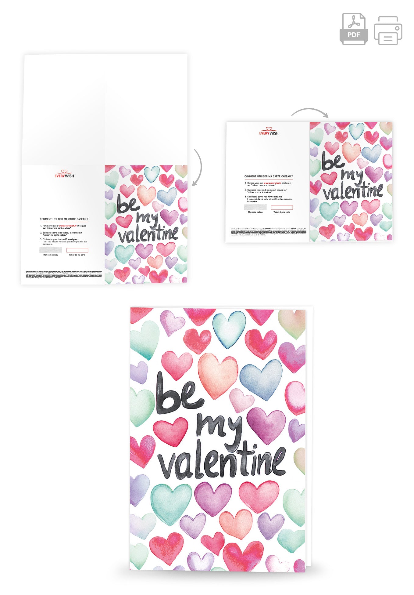 Be my Valentine - Cœurs