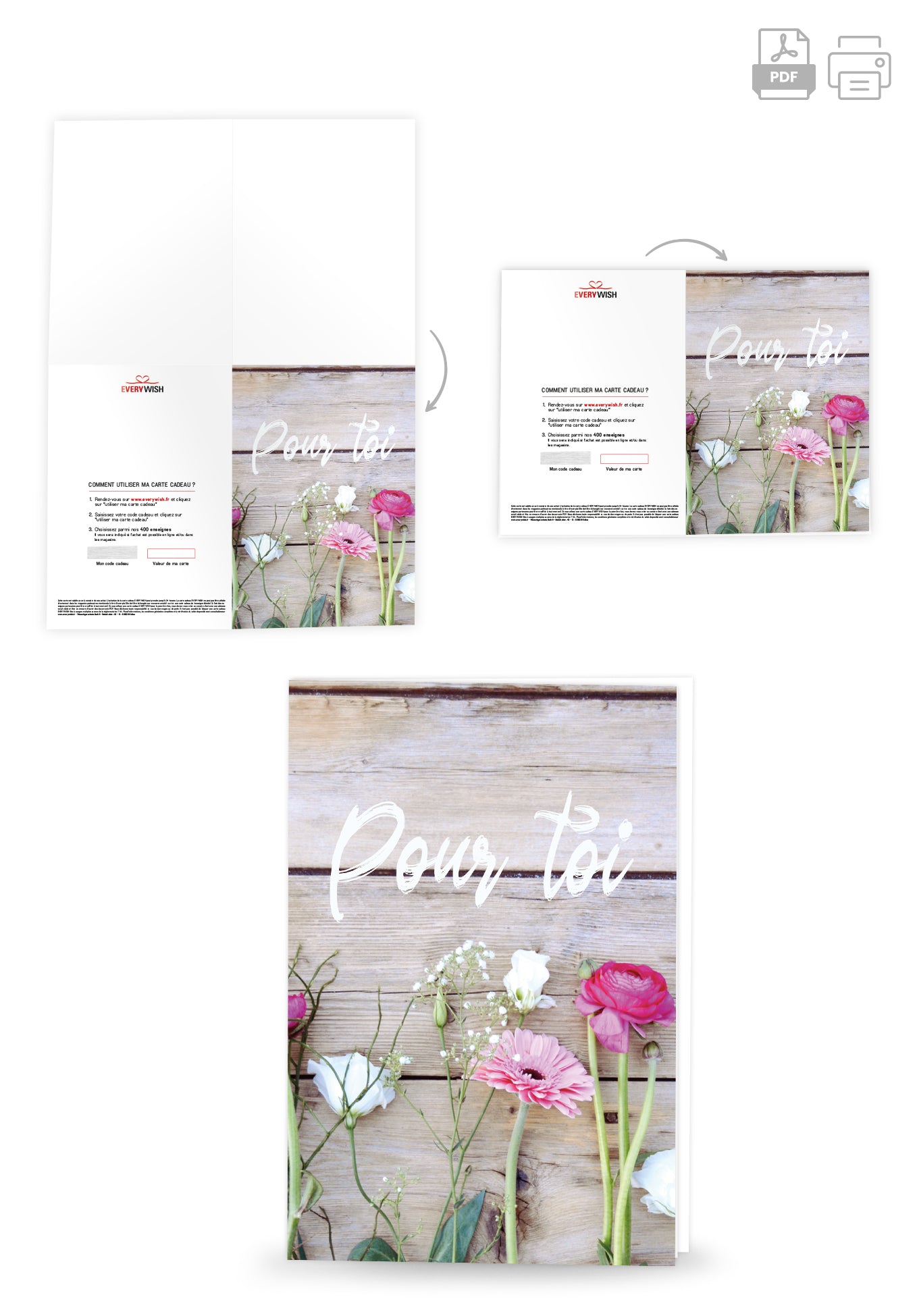Pour toi - Fleurs
