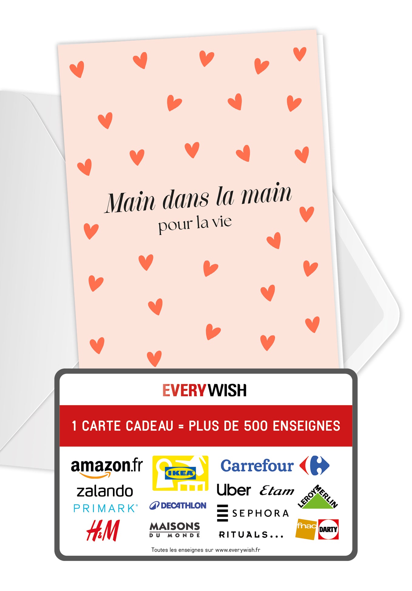 Main dans la main pour la vie - Petits cœurs PDF