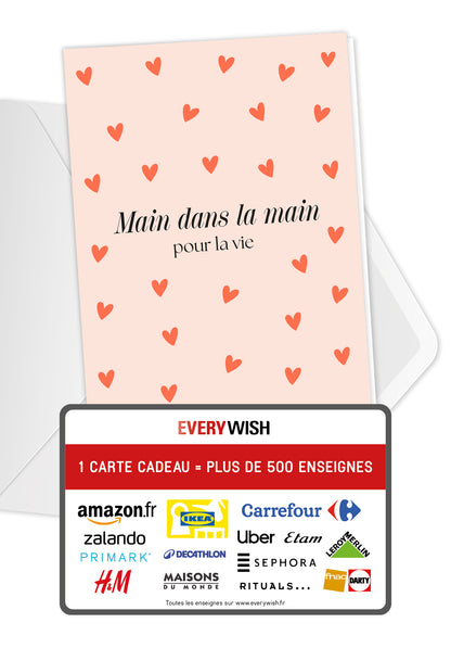 Main dans la main pour la vie - Petits cœurs PDF