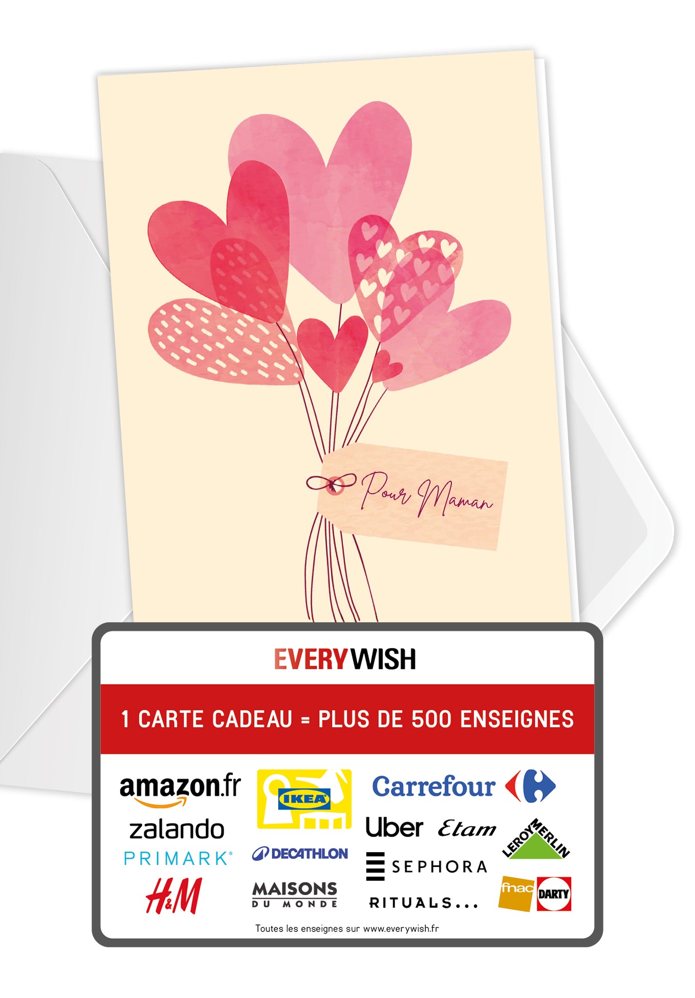 Pour maman - Des cœurs pastel PDF