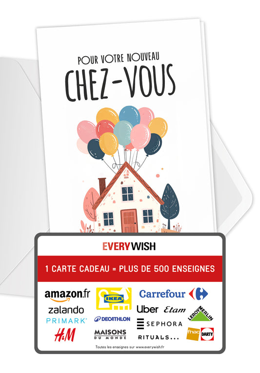 Pour votre nouveau chez-vous - Maison ballon