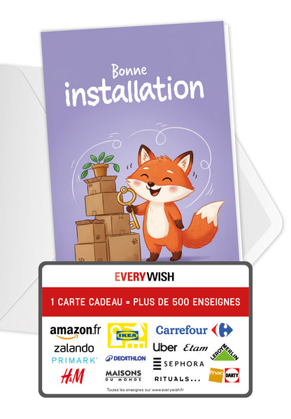 Bonne installation - Renard Violet