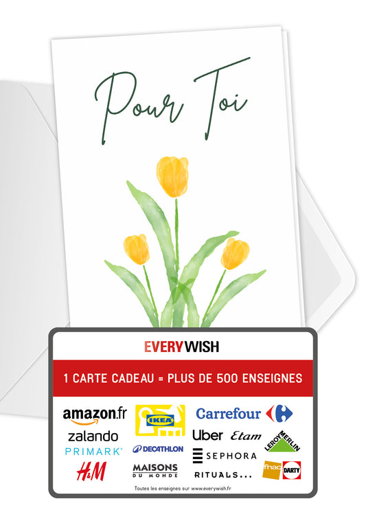 Pour toi - Tulipes