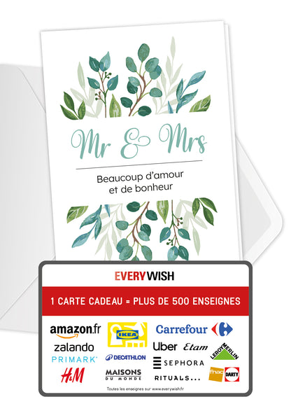 Mr u Mrs - Feuilles Branches