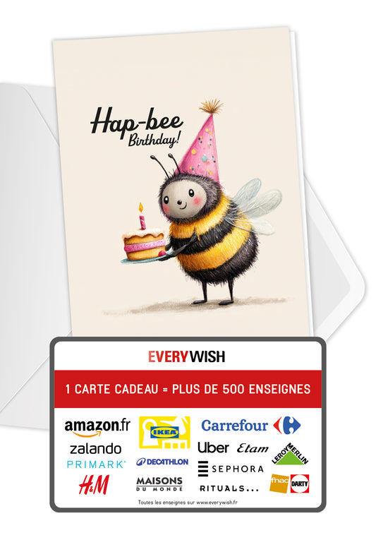 Hapbee Birthday - Abeille