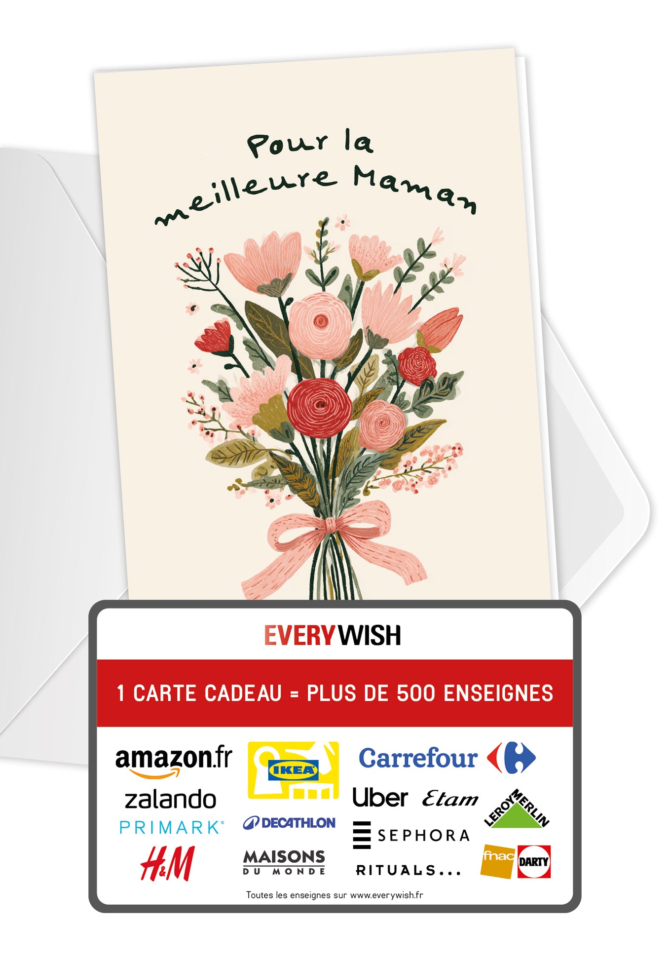 Pour la meilleure maman - Un bouquet beige PDF