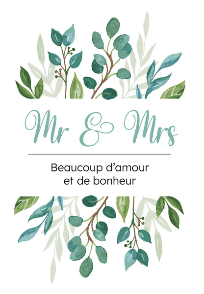 Mr u Mrs - Feuilles Branches