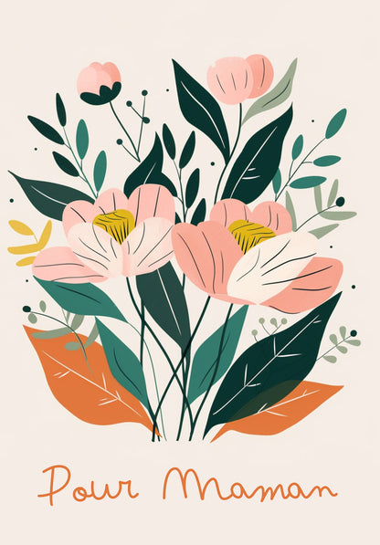 Pour maman - Fleurs PDF