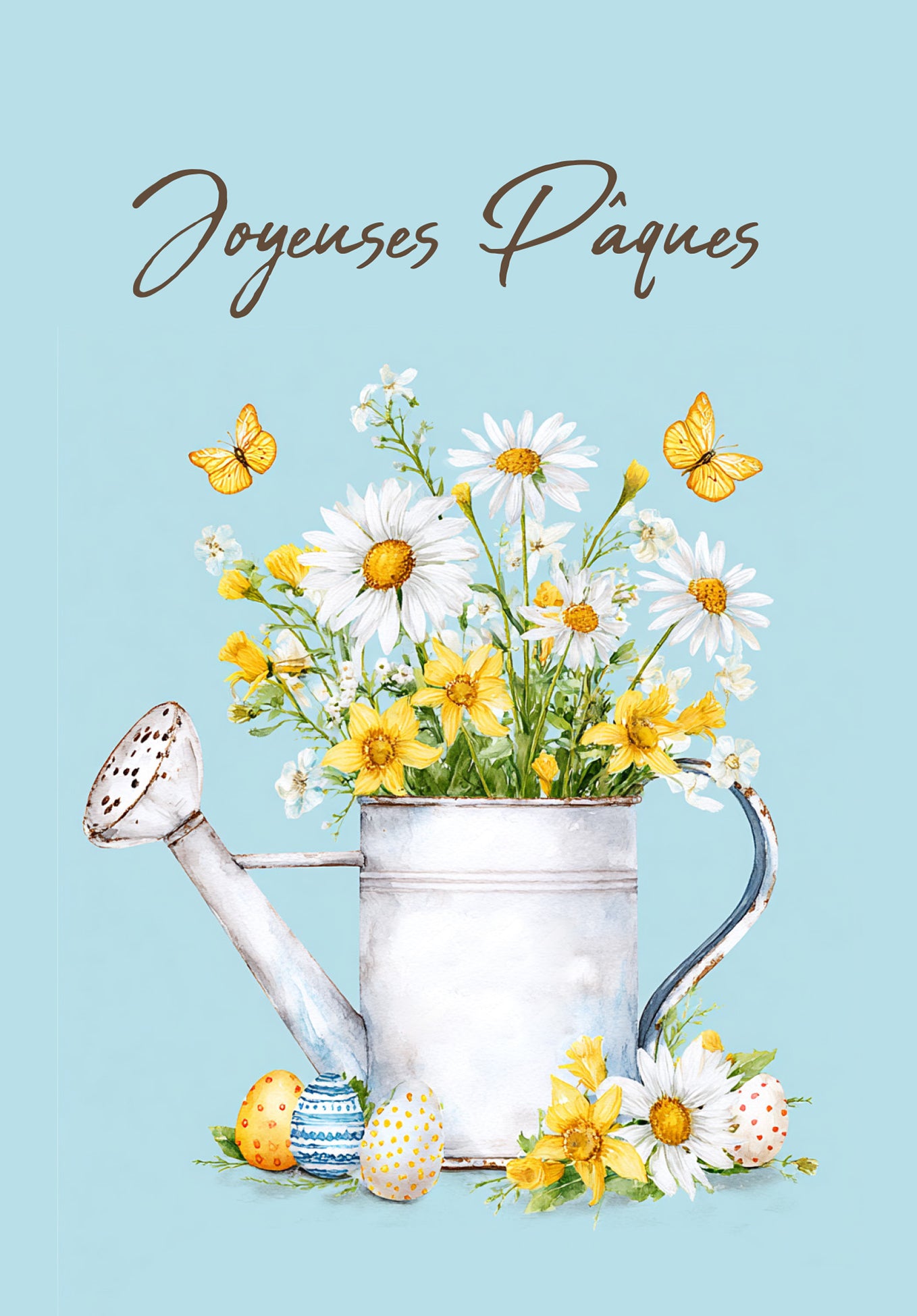 Joyeuses Pâques - l'arrosoir