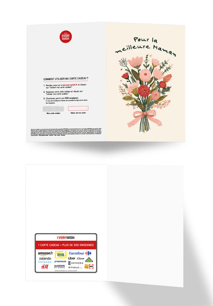 Pour la meilleure maman - Un bouquet beige PDF