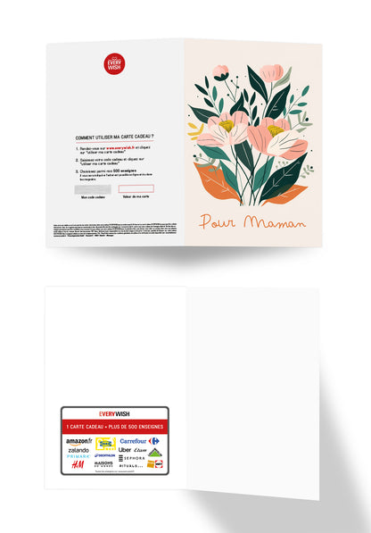 Pour maman - Fleurs