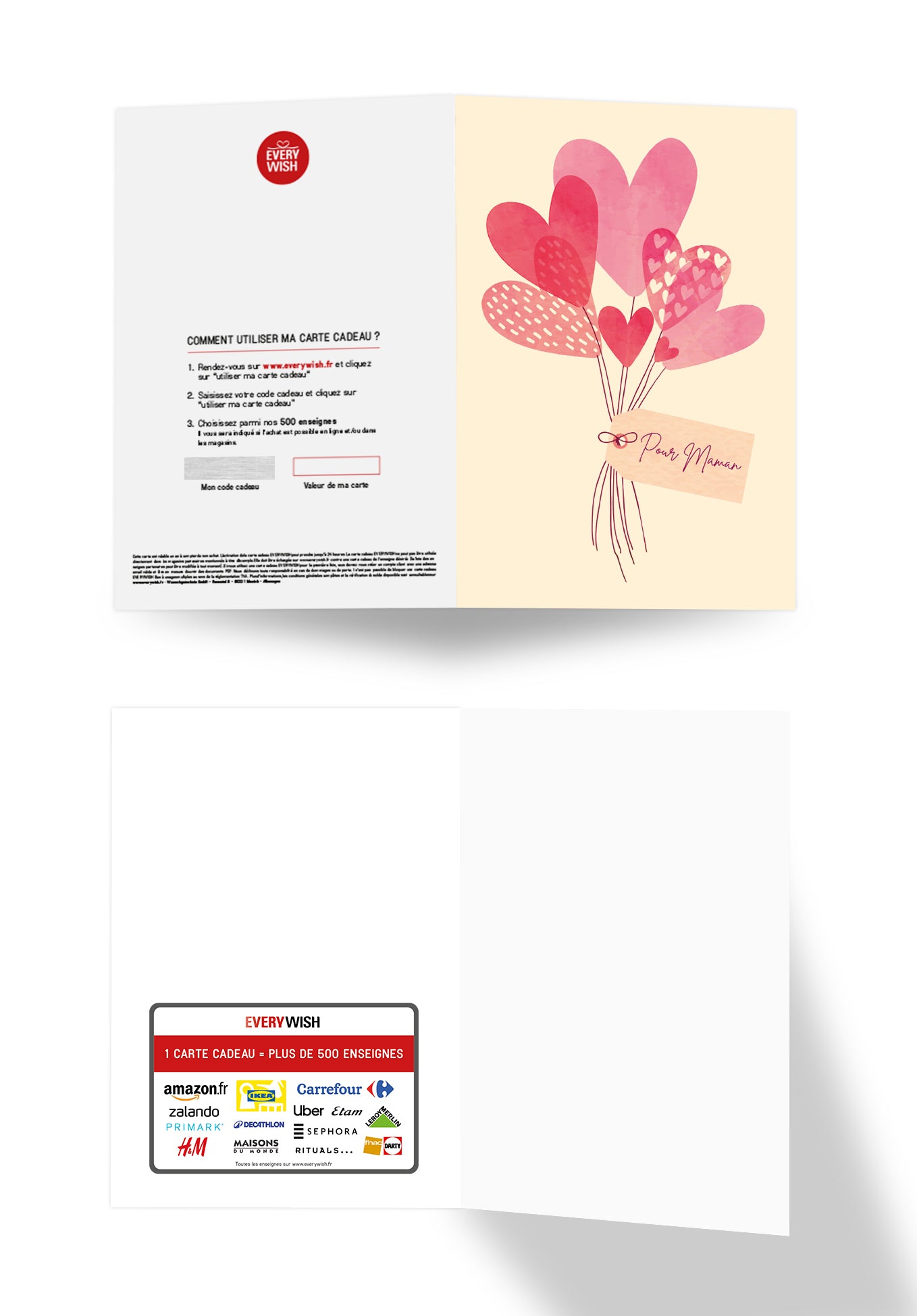 Pour maman - Des cœurs pastel PDF
