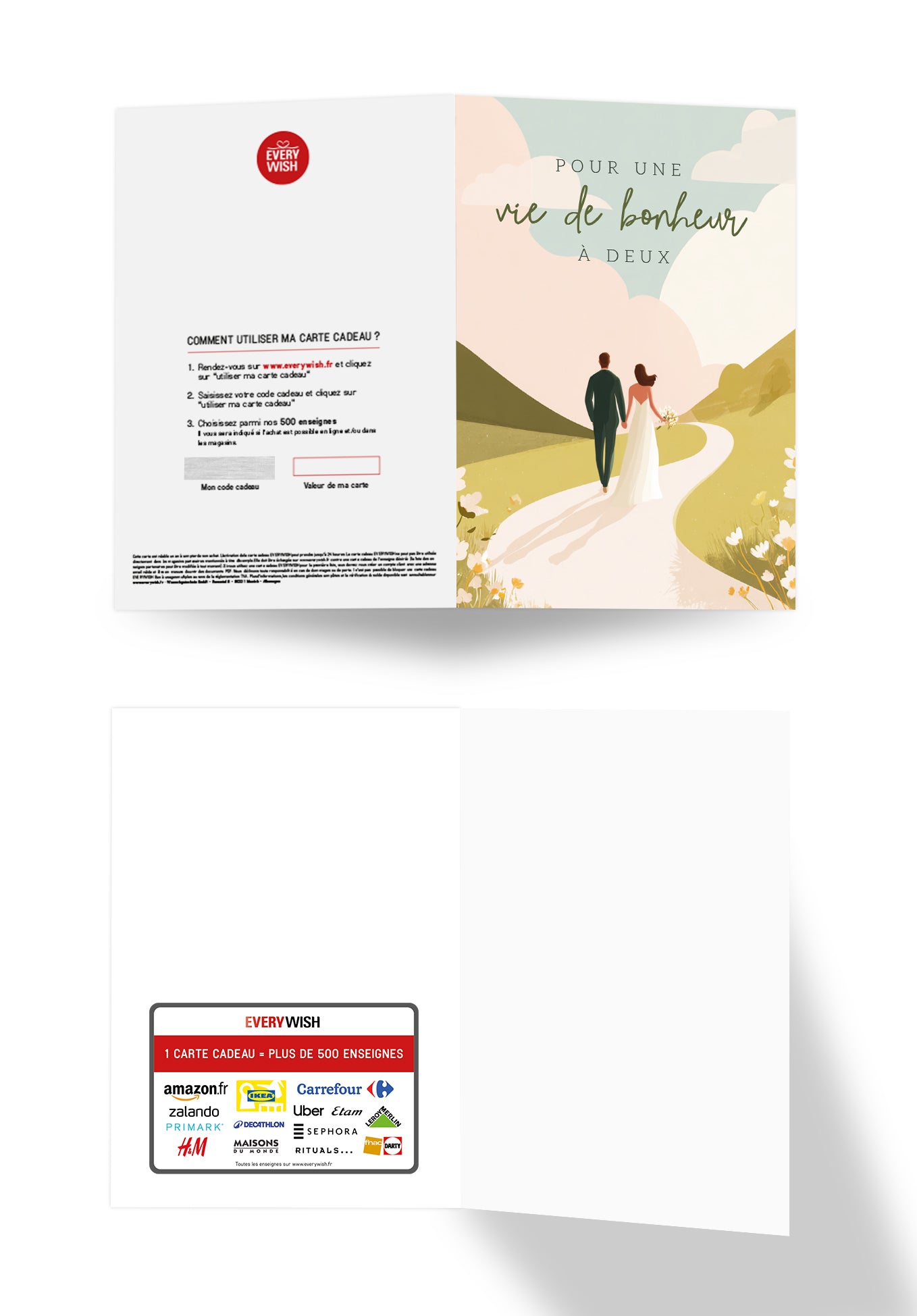 Pour une vie de bonheur a deux - Mariés