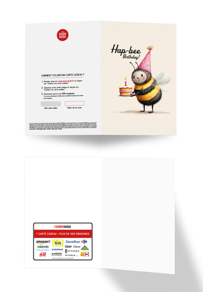 Hapbee Birthday - Abeille