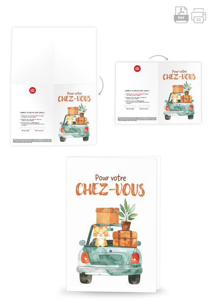 Pour votre chez-vouz - Voiture Turquoise