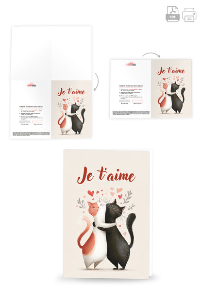 Je Taime - Les chats PDF