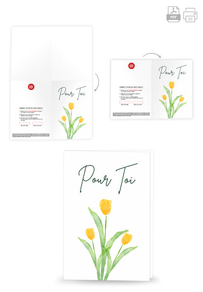 Pour toi - Tulipes