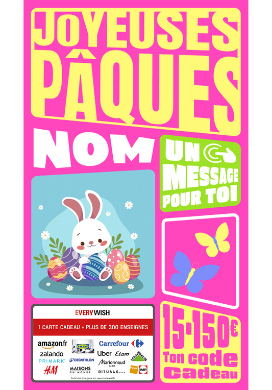 Digital - Joyeuses Paques - en gras