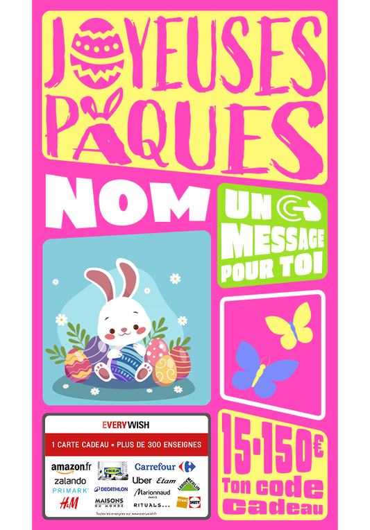 Digital - Joyeuses Paques - oeuf