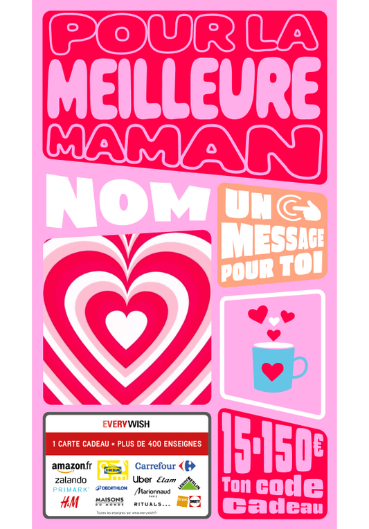 Digital - Pour la meilleure maman - en gras