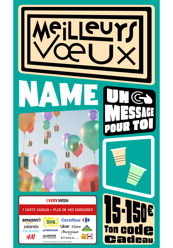 Digital - Meilleurs voeux - cadre