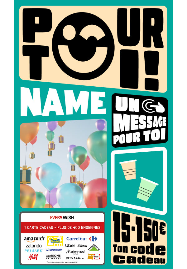 Digital - Pour toi - smiley