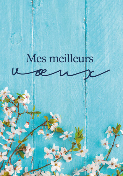 Mes meilleurs vœux - Bois Bleu (Valeur du bon)