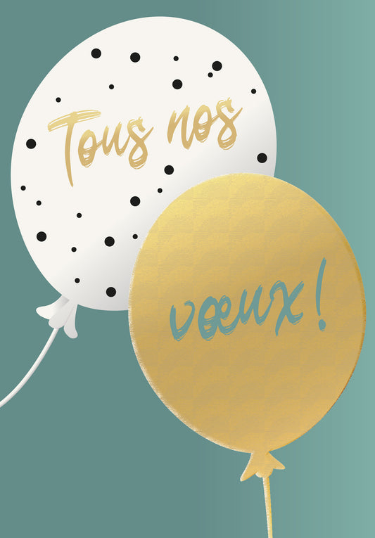 Tous nos vœux - Ballon Or