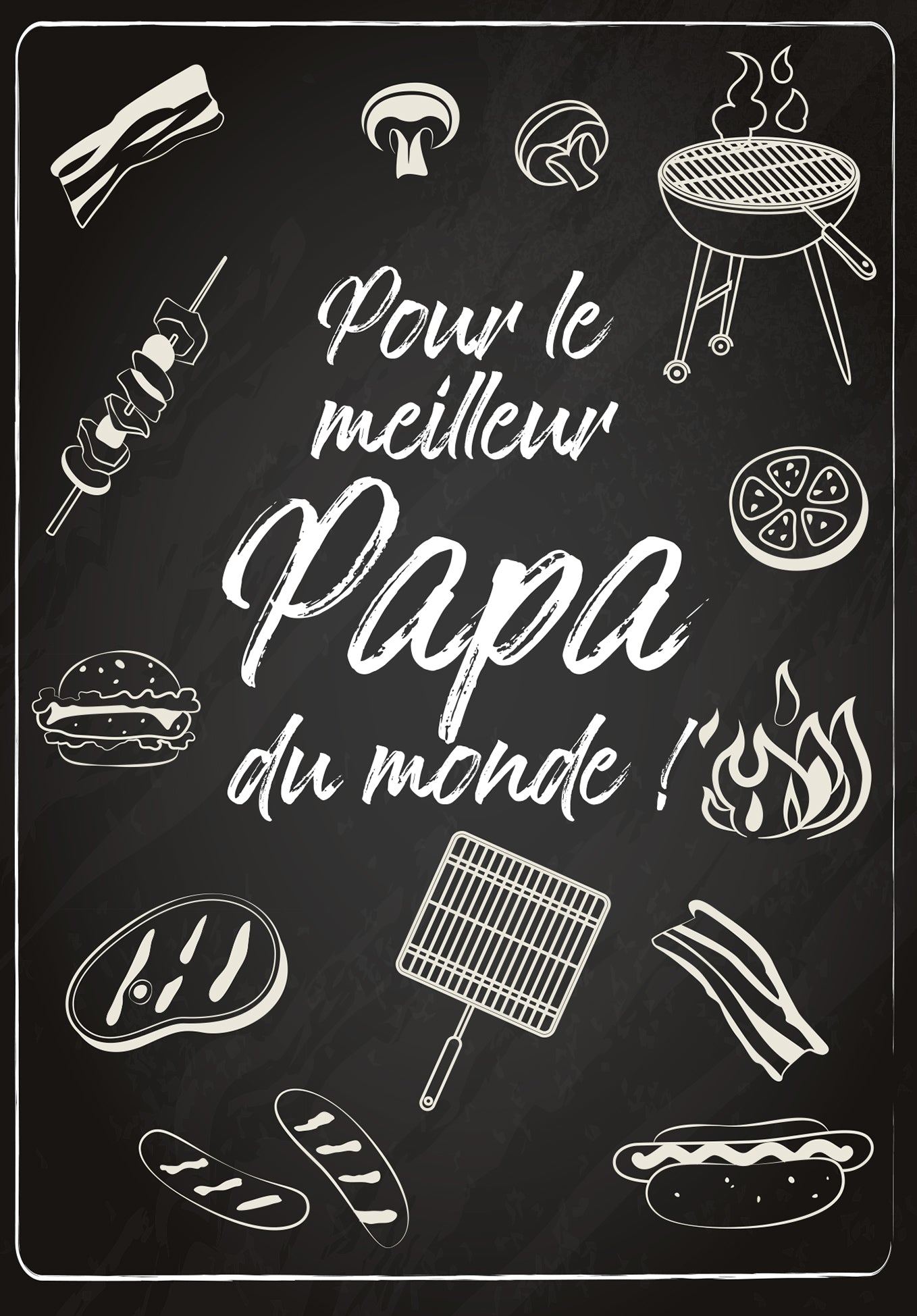 Pour le meilleur Papa - Doodle