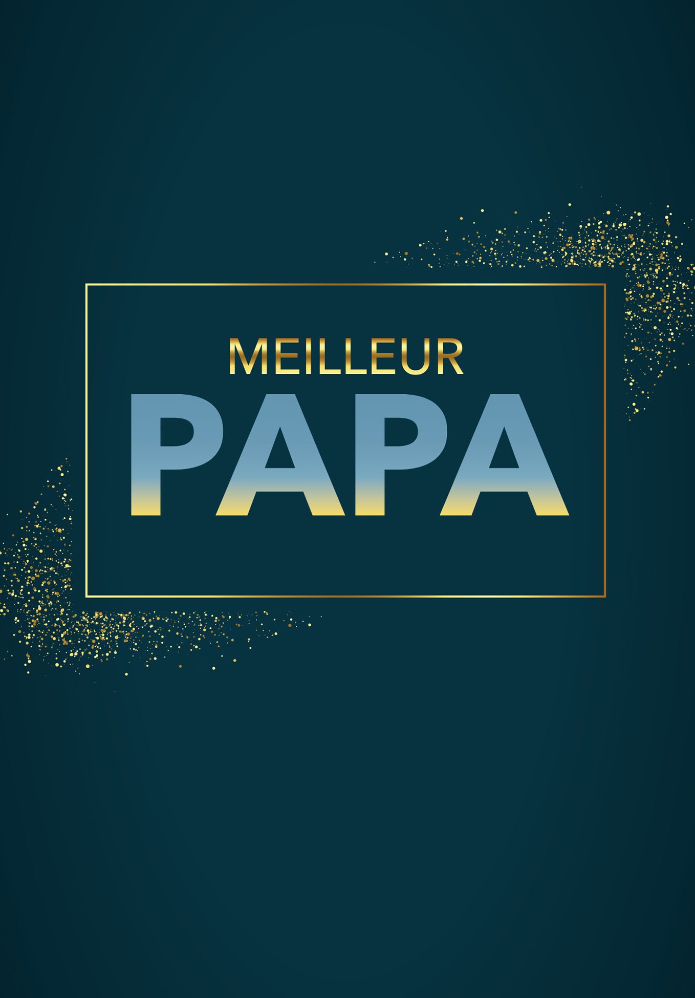 Meilleur Papa - Bleu