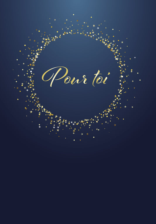 Pour toi - Or Bleu