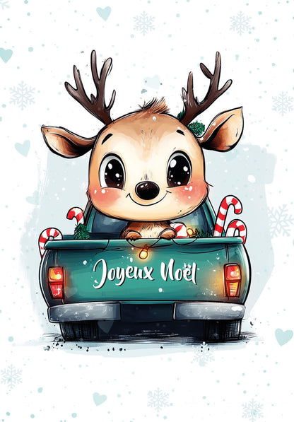 Joyeux Noël - Camion Rennes