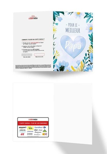 Pour le meilleur Papa - Fleurs de cœur
