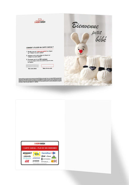 Bienvenue petit bébé - Lapin