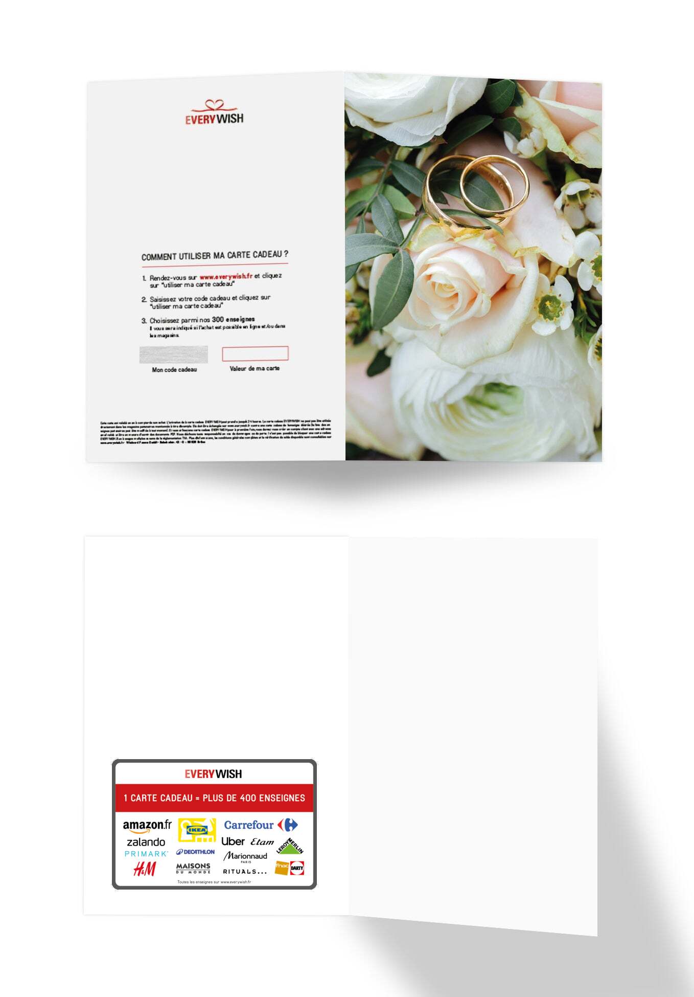 Anneaux de mariage (Valeur du bon)
