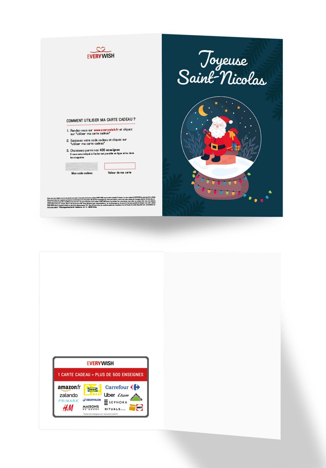 Joyeuses Saint-Nicolas - Boule à neige Saint Nicolas