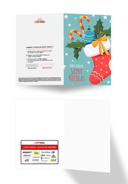 Bons voeux Saint Nicolas - Bas