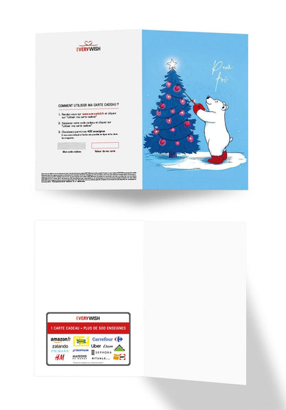 Pour toi - Ours polaire Sapin