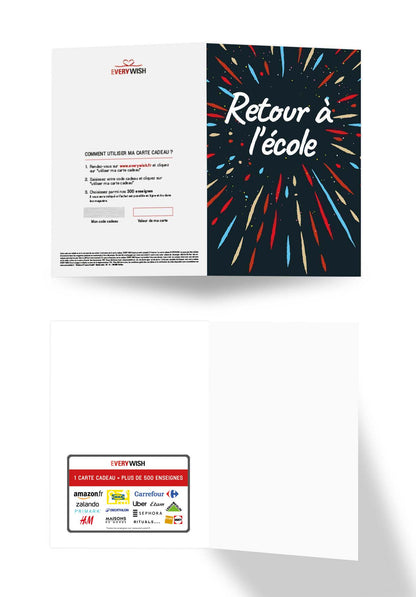 Retour à l'école - Étincelles