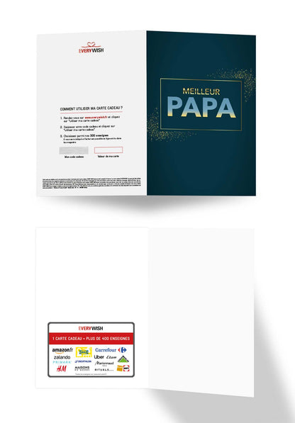 Meilleur Papa - Bleu