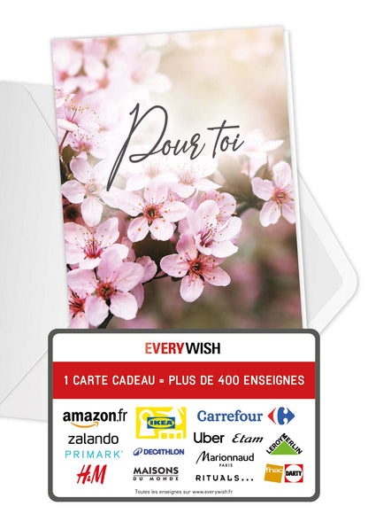 Pour toi - Fleurs de cerisier