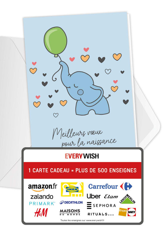 Meilleurs vœux - Éléphant